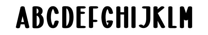 House School Font UPPERCASE
