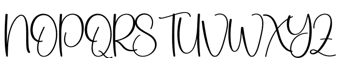 Housetime Font UPPERCASE