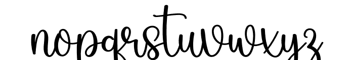 Housetime Font LOWERCASE