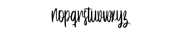 Housewife Font LOWERCASE