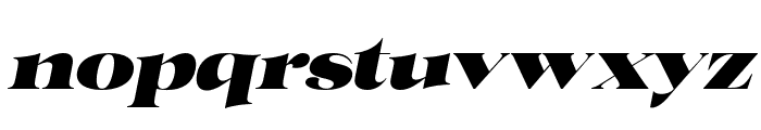 Housten Italic Font LOWERCASE