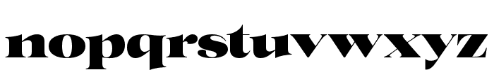 Housten Regular Font LOWERCASE