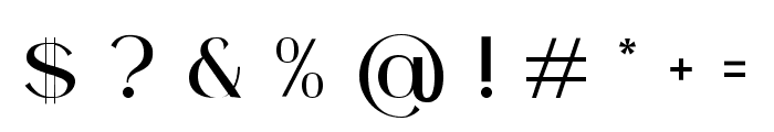 Houstiq 2 Regular Font OTHER CHARS