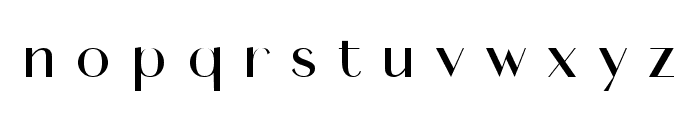 Houstiq 2 Regular Font LOWERCASE