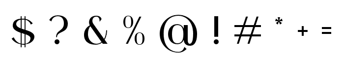 Houstiq2-Regular Font OTHER CHARS