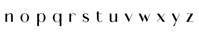 Houstiq2-Regular Font LOWERCASE