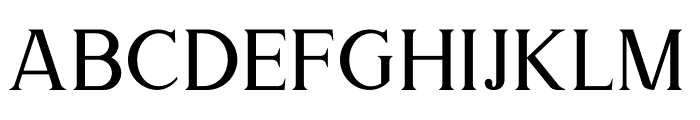 Houston Serif Font UPPERCASE