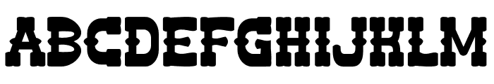 Howdy Cowboy Font LOWERCASE