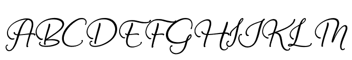 Hower Beauty Italic Font UPPERCASE
