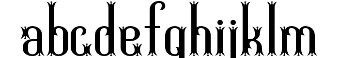 Howwy-Regular Font LOWERCASE