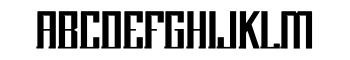Hraxters Font UPPERCASE