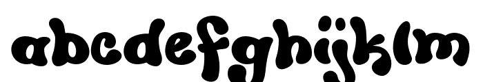 Huckleberry-Regular Font LOWERCASE