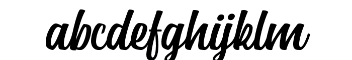 Hudson Regular Font LOWERCASE
