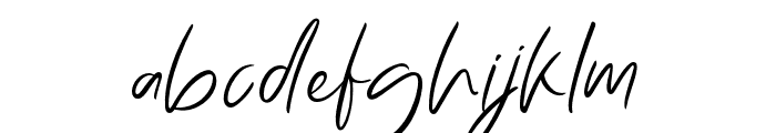 Hugedelia-Regular Font LOWERCASE