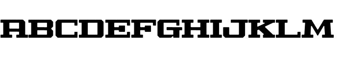 Huggo Font UPPERCASE