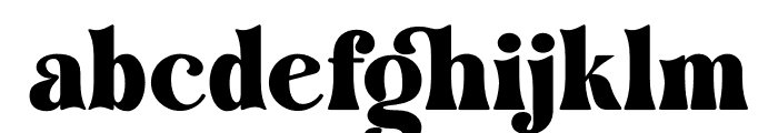 Hugho Font LOWERCASE