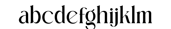 Hugilen Font LOWERCASE