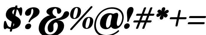 Hugme-Italic Font OTHER CHARS