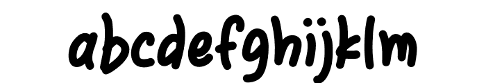 Hugo Regular Font LOWERCASE