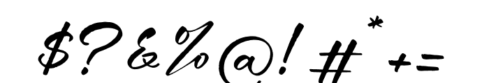 Huhansky Bohemian Font OTHER CHARS