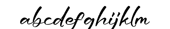 Huhansky Bohemian Font LOWERCASE