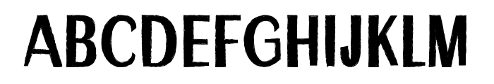 Huldigen-Regular Font UPPERCASE
