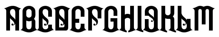 Hulf-Regular Font UPPERCASE