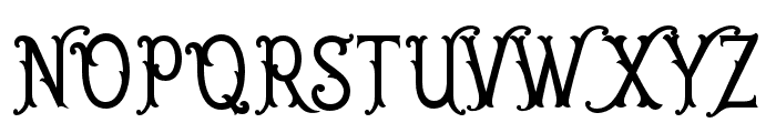 Hullstain-Regular Font UPPERCASE