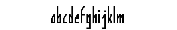 Human Alter Ego Font LOWERCASE