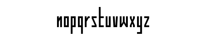 Human Alter Ego Font LOWERCASE