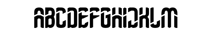 Human Graphic Font UPPERCASE