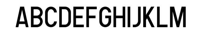 Human Regular Font LOWERCASE