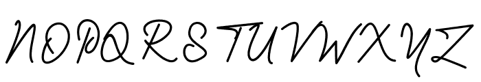 Human Font UPPERCASE