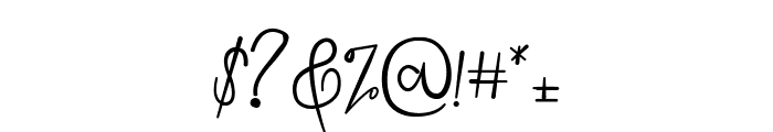 Humanist Signature Font OTHER CHARS