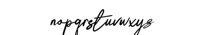 Humanist Signature Font LOWERCASE