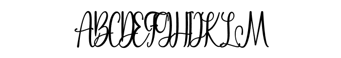 Humanitty Font UPPERCASE