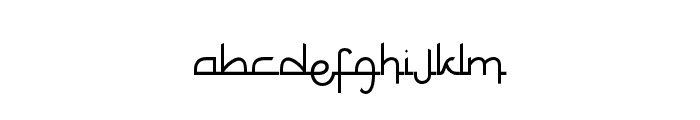Humayrah-Regular Font LOWERCASE