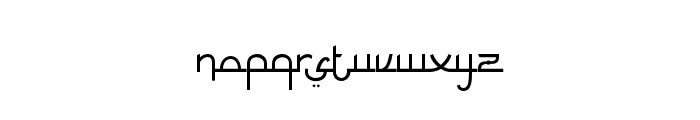 Humayrah-Regular Font LOWERCASE