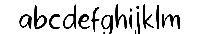 Humbert Regular Font LOWERCASE
