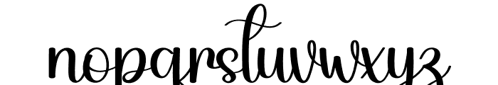 Humble Baby Font LOWERCASE