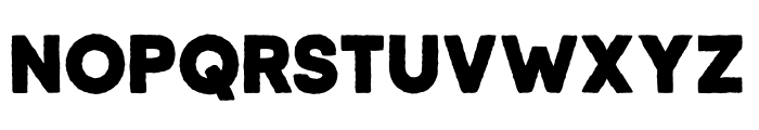Humble Manford Sans Solid Font UPPERCASE
