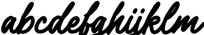 Humble Manford Script Solid FONT