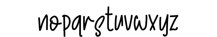 Humble Request Font LOWERCASE