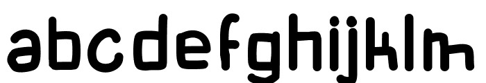 Humidity Font LOWERCASE
