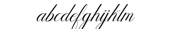 Humildeitalic-Italic Font LOWERCASE
