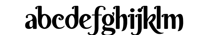 Hummingbird Font LOWERCASE