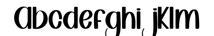 Humoris Font LOWERCASE