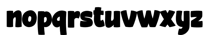 Humtys Font LOWERCASE