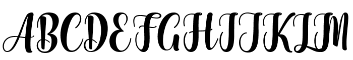 Humy Font UPPERCASE