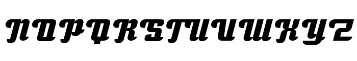 Hundell Regular Font UPPERCASE